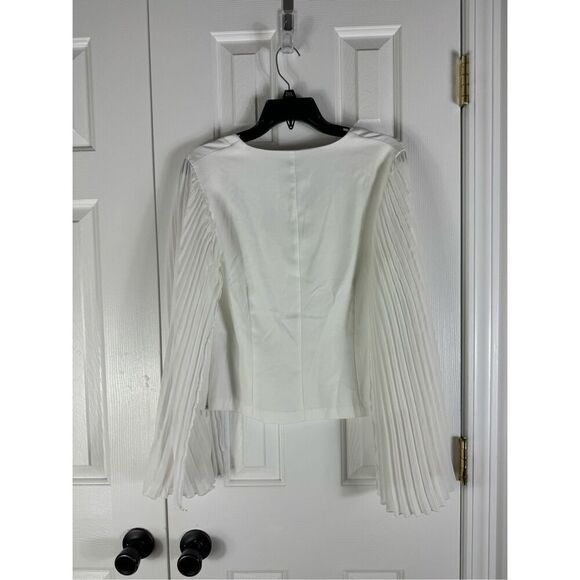 ASOS Womens White Blouse Size 8 - Picture 4 of 4